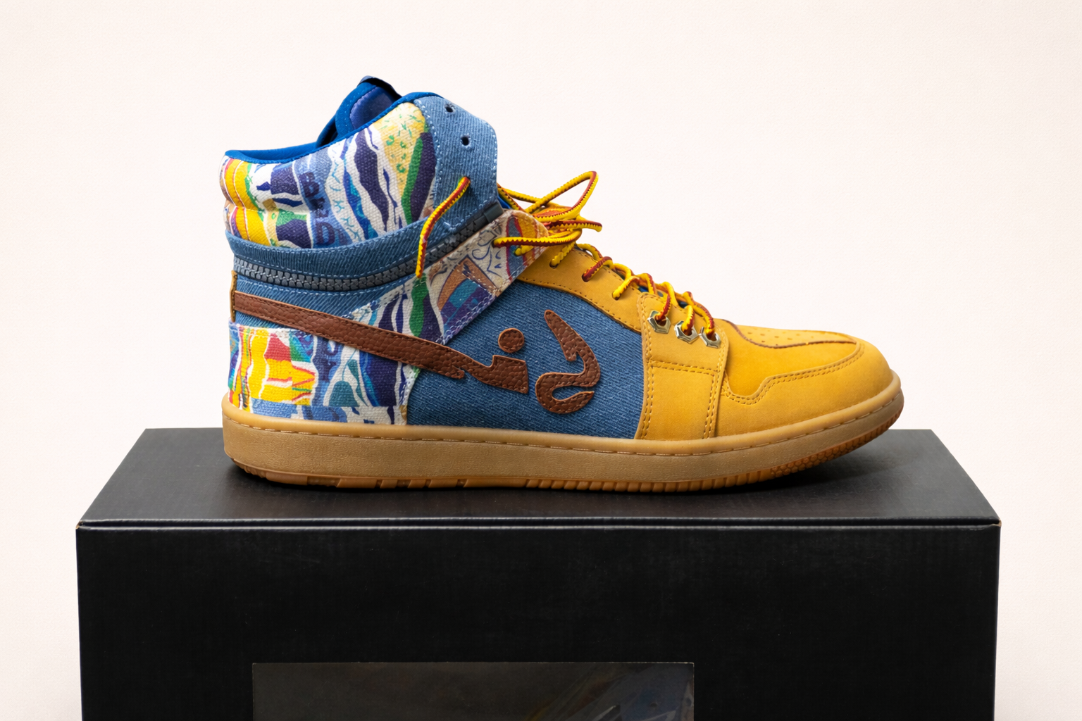 D.1.Y Notorious BIG Themed Sneakers (S.I.A Collective, Sourced USA 2023)